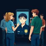 リア友の写真投稿が凍結される理由と警察の介入の可能性