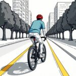 自転車が右折レーンにいるのは違法？交通ルールと安全対策を解説