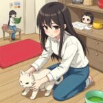 17歳の高齢猫の介護と共働き家庭の選択肢についてのアドバイス