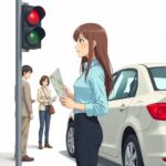 信号待ちにおける紙の地図使用とながら運転の法律的ジレンマ