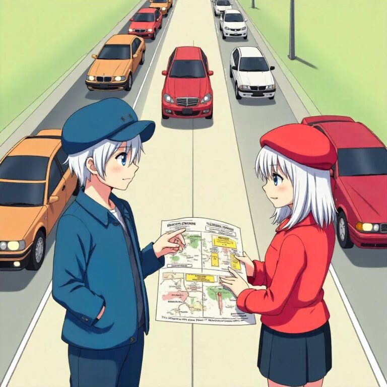 狭い道路での交通ルールと優先順位の悩みを解決する方法