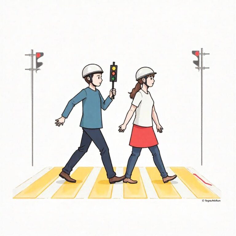 信号のない横断歩道を安全に渡るためのポイントと注意点