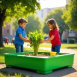 公園の砂場で野菜を育てる法律と地域社会への影響について