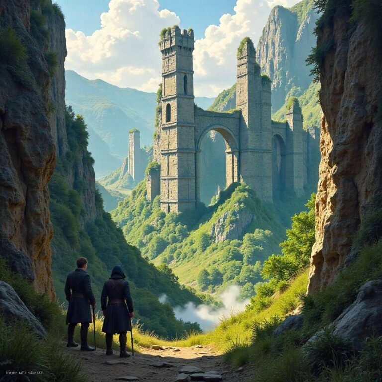 戦国時代の戦場と仁王の世界をつなぐ渓谷と鉱山の魅力