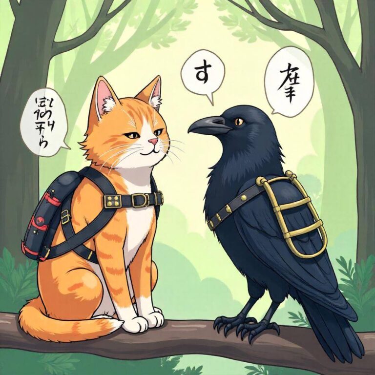 猫とカラスの関係と生存可能性についての考察と体験談