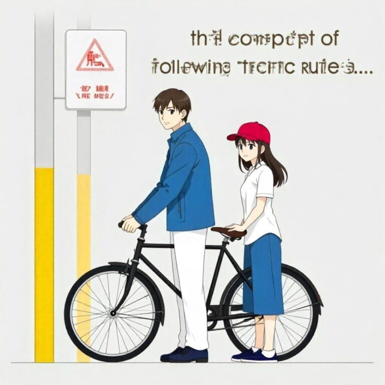 自転車の手信号と交通ルールを守る重要性と反則金について解説