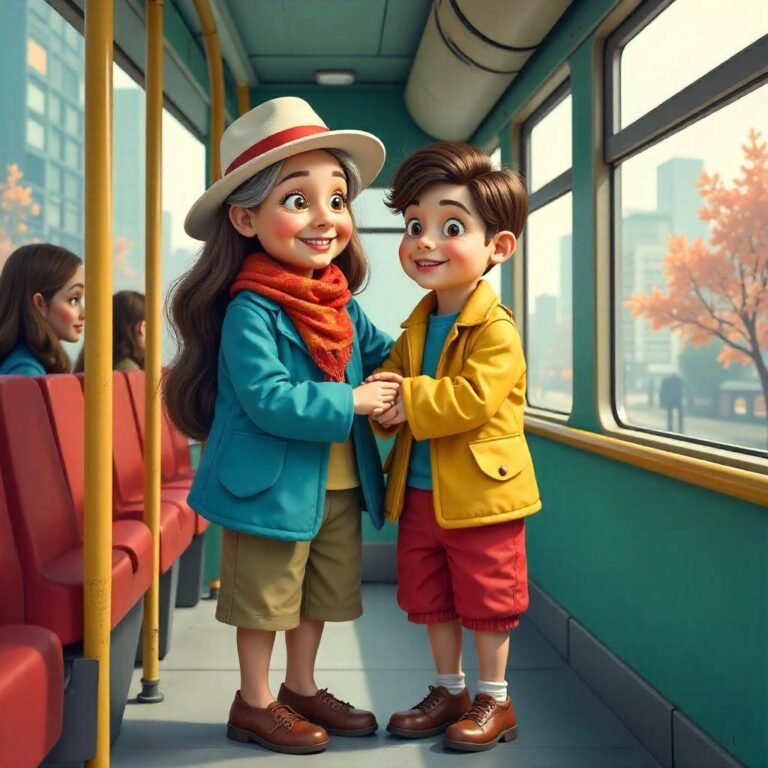 通勤バスで出会った不思議なおばさんとのエピソードとコミュニケーションの楽しさ