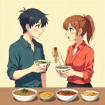 食べ方の文化とその不思議：ラーメンとカレーの吸い方の違いを考える