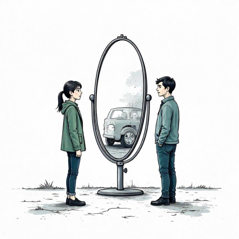 カーブミラーが見えづらい場合の事故と過失割合の法律的考察