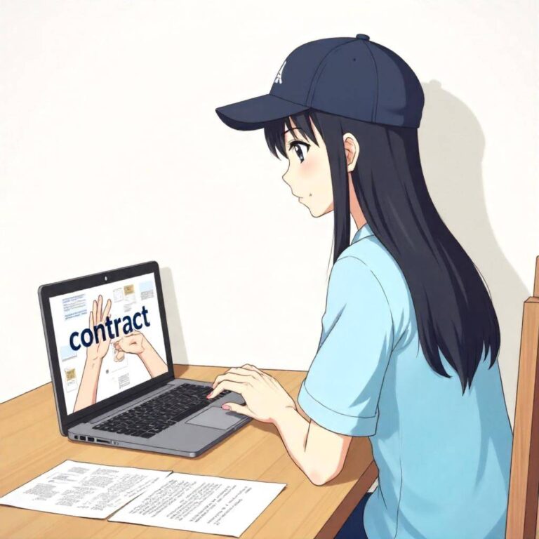 契約書の誤りとネットスクールの途中解約を考える方法