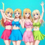 ガールズバンド今宵夢を見るがデビューし注目集める