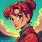 原悠衣が描いたエンドカードが話題のばっどがーる第9話