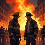 大阪道頓堀の火災で消防隊員2名が殉職した悲劇