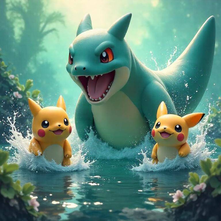 未知なる水域でジョウト地方ポケモンが復活