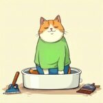 猫のトイレ問題を解決するための効果的な掃除方法とヒント