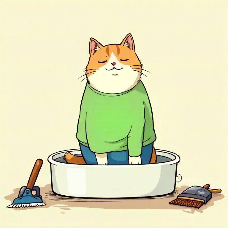 猫のトイレ問題を解決するための効果的な掃除方法とヒント