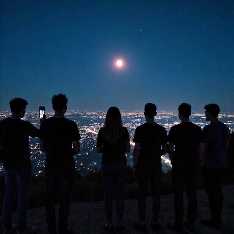 月食を楽しむ天体ショーとSNSの反響