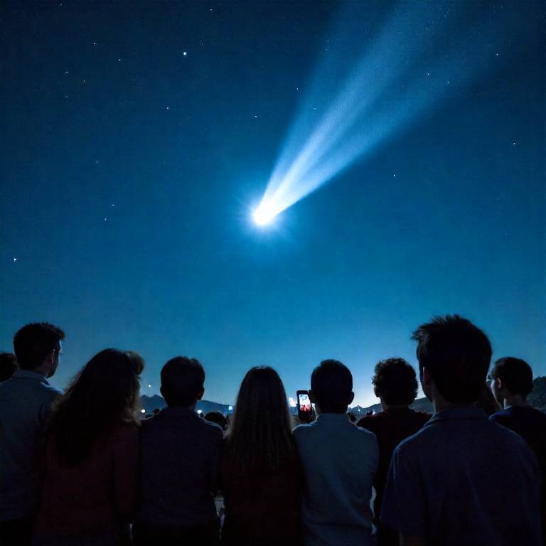 緑の彗星C2023E1の接近と期待される美しさ