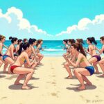 鵠沼海岸で水着騎馬戦イベントが話題に