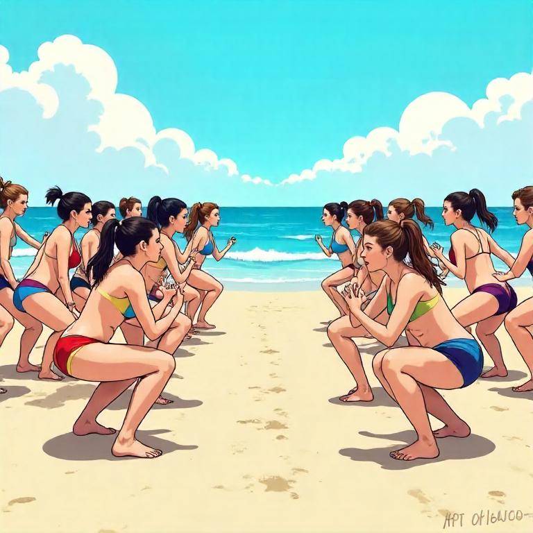 鵠沼海岸で水着騎馬戦イベントが話題に