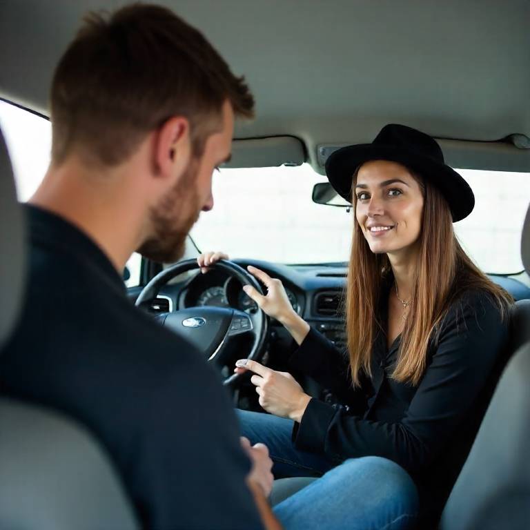 クラクションの謎を解明する男性ドライバーの行動と女性の反応