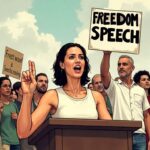 街頭演説と妨害行為の現状を考える表現の自由のジレンマ