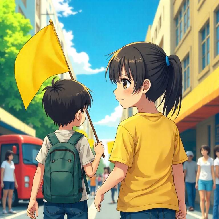 交通安全運動における黄色い幟旗の重要な意味とその意図