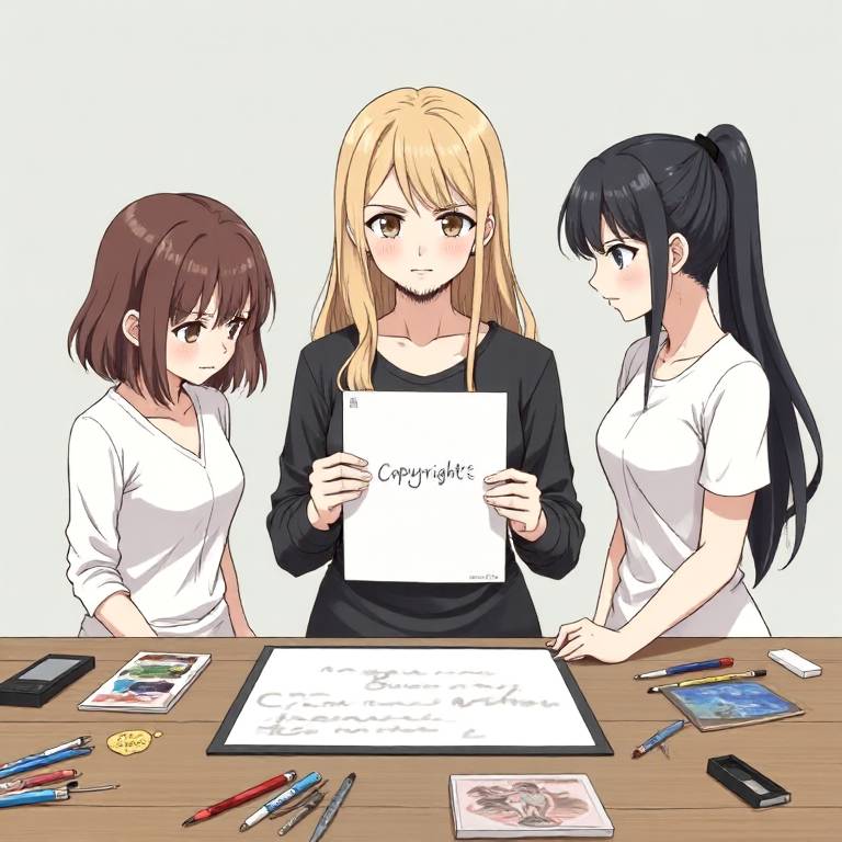 同人漫画制作におけるトレースと著作権の法律ガイド