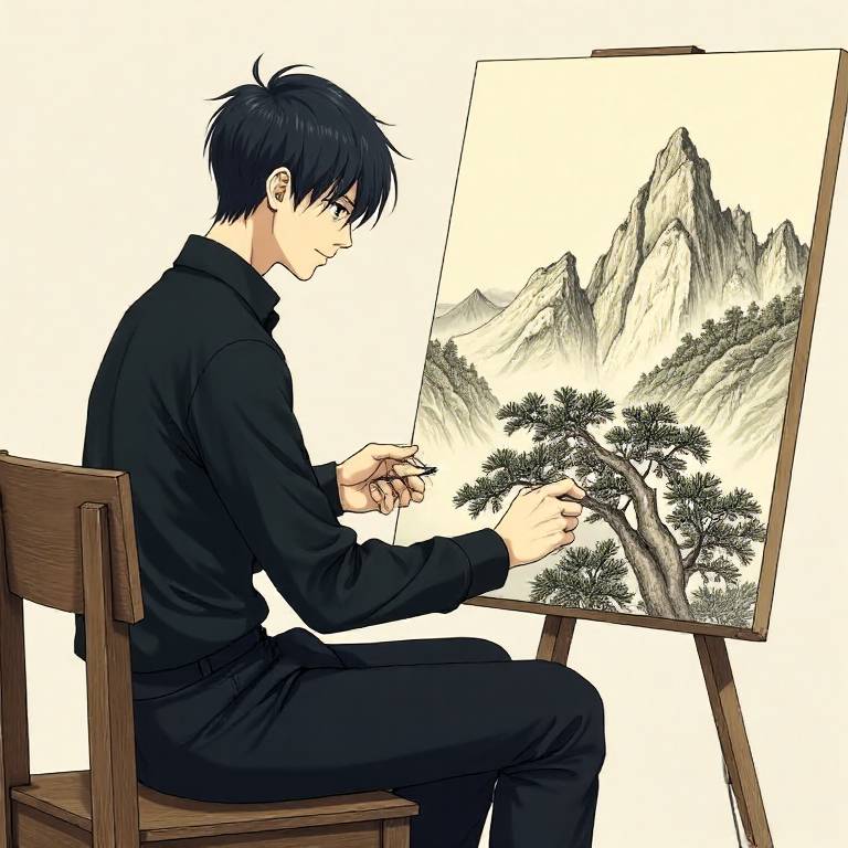 掛軸の作者を知ることで深まる日本の風景画の魅力と感情