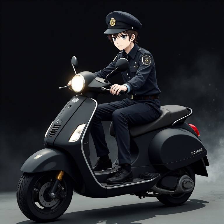 原付の警察車両と緊急走行の真実を解明する