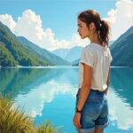 石を投げることで過去を手放す勇気とその象徴的意味