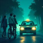 自転車歩行者専用道路にタクシーが入る理由と法律の真実